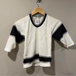 Vtg CCM Maska Los Angeles Kings Blank NHL Hockey Jersey - Youth -